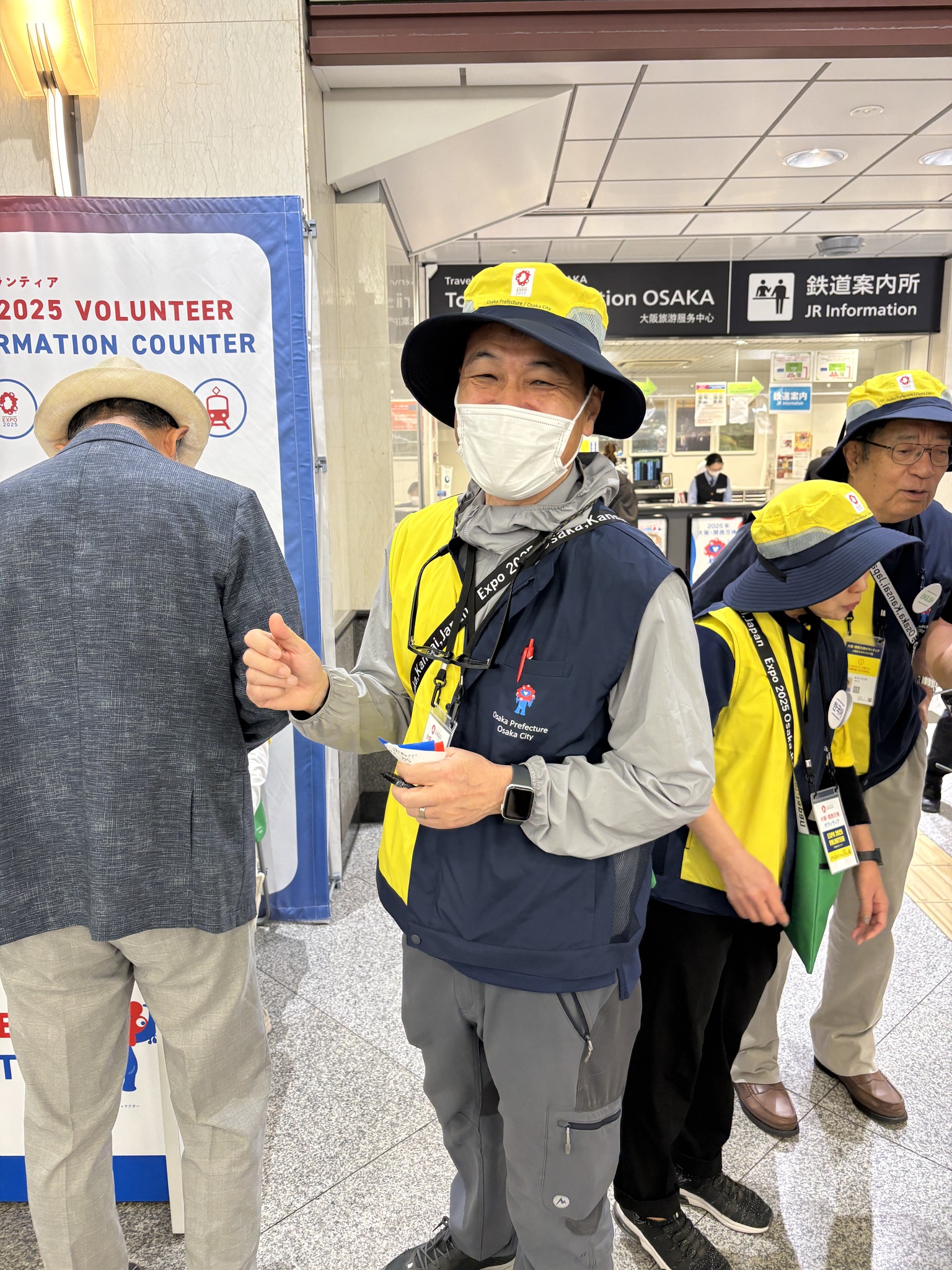 万博のボランティア・ガイド