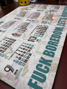 B2ポスターサイズのカレンダー